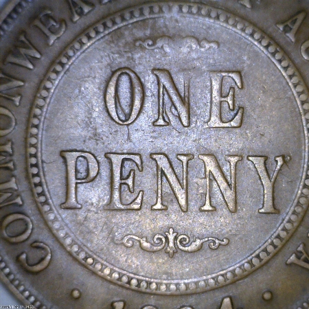1924 Penny dieclash 1